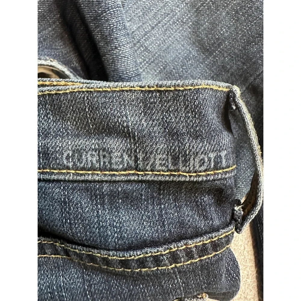 Current/Elliott Flip Flop Bootcut Jeans Womens 32‎ Blue Med Wash Mid Rise 28x29